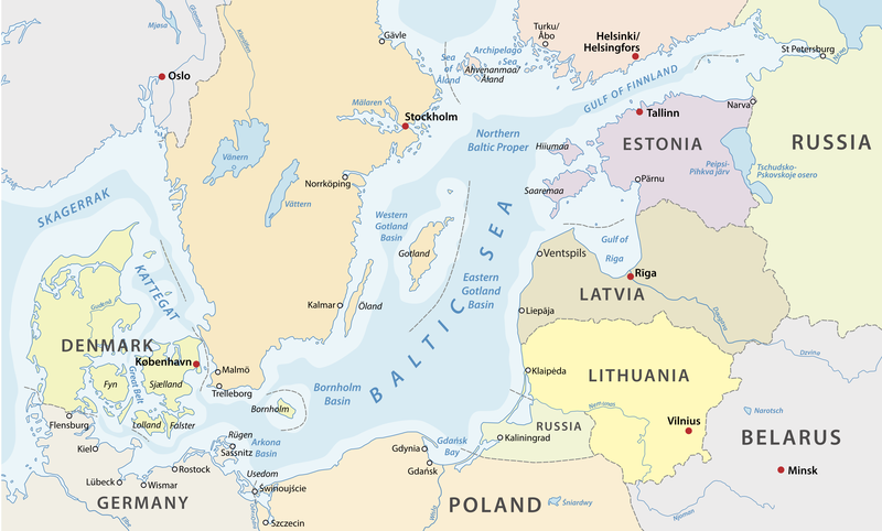 Borgundarhólmur er austasti hluti Danmerkur og liggur rétt fyrir sunnan Svíþjóð. Rússar líta á það sem ögrun ef Bandaríkjamenn fengju aðstöðu þar.