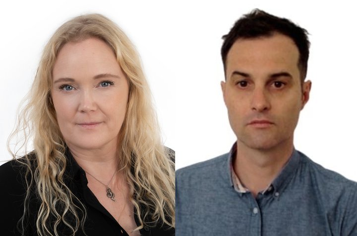 Sigrún Sif Jóelsdóttir og Grant Wyeth