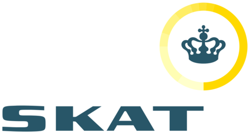 Lógó SKAT stofnunnarinnar