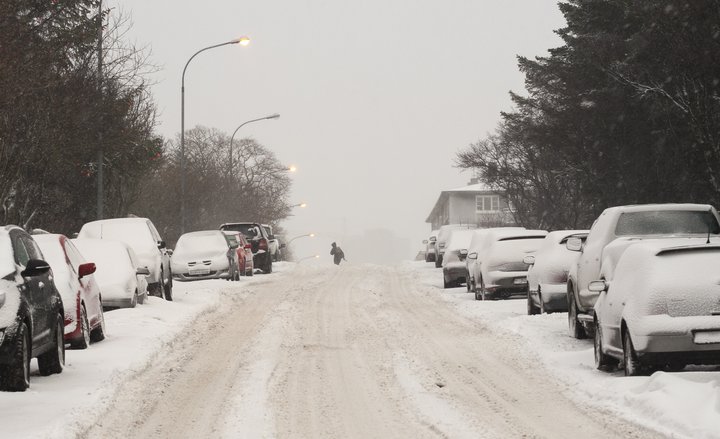Rannsóknin byggir á gögnum sem safnað var við Kauptún í Garðabæ.