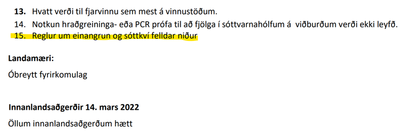 Skjáskot úr minnisblaði sóttvarnalæknis frá 26. janúar.