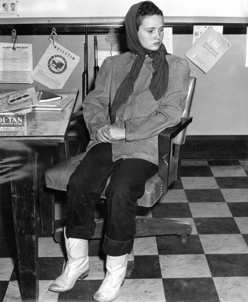 Caril Ann Fugate var aðeins fjórtán ára gömul þegar hún var dæmd meðsek um morð. Hún sat í fangelsi til ársins 1973.