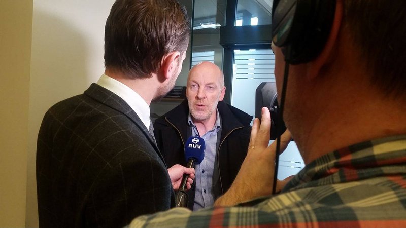 Steingrímur J. Sigfússon í þinghúsinu fyrir skömmu. 