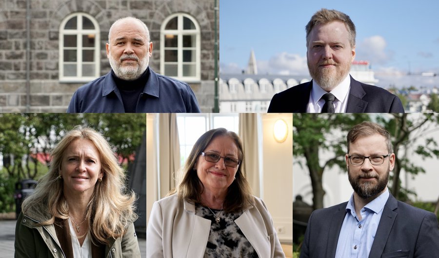 Samsett mynd Stjórnarandstaðan 2020