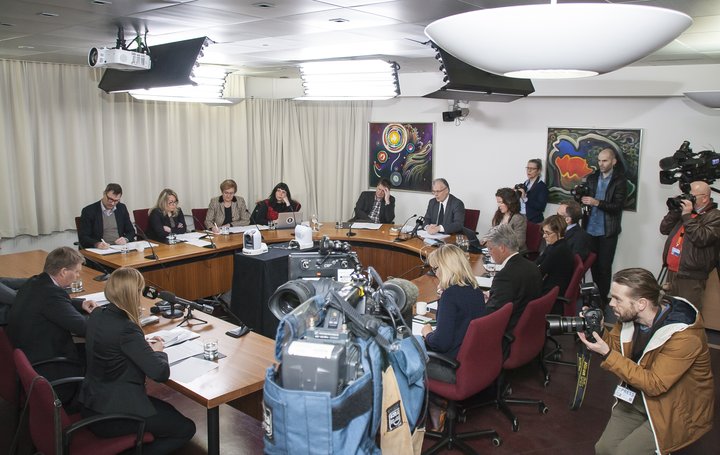 Frá opnum fundi stjórnskipunar- og eftirlitsnefndar.