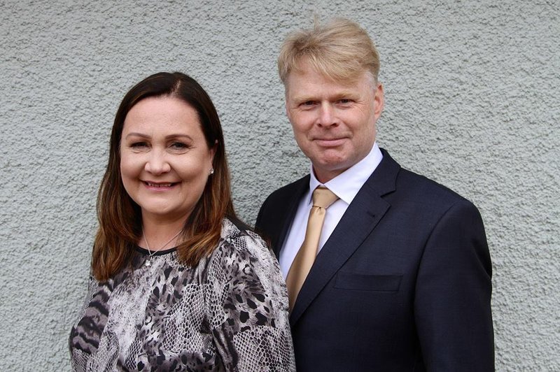 Sturla Jónsson og eiginkona hans, Aldís Erna Helgadóttir. 