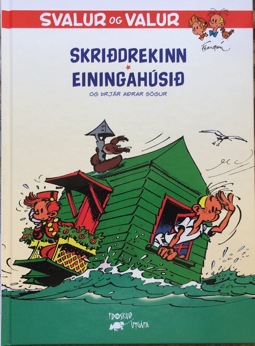 Kápa nýju útgáfunnar.