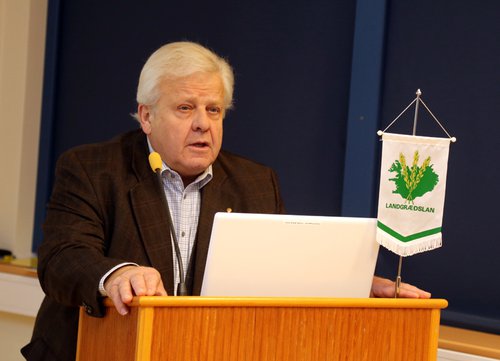 Sveinn Runólfsson, fyrrverandi landgræðslustjóri. Mynd: Af vef Háskólafélags Suðurlands.