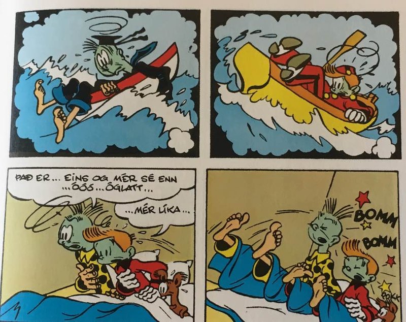 Franquin var lengur að þroskast sem höfundur en teiknari.
