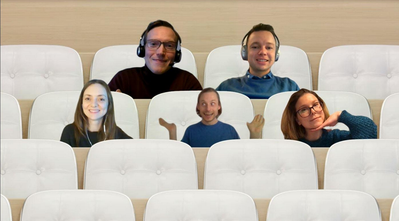 Skjáskot af þeim sem þátt tóku í fyrsta uppboðinu (og mér).