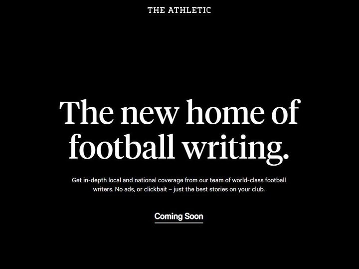 The Athletic kom eins og stormsveipur yfir Atlantshafið til Bretlands árið 2019 og sópaði til sín mörgum af þekktustu fótboltablaðamönnum landsins.