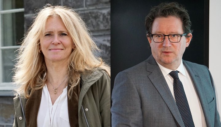 Þorgerður Katrín Gunnarsdóttir, formaður Viðreisnar, og Kristján Þór Júlíusson, sjávarútvegs- og landbúnaðarráðherra.