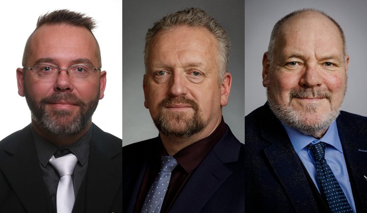 Flutningsmenn tillögunnar, þeir Þorgrímur, Sigurður Páll og Ásmundur Friðriksson, vilja auðvelda neytendum að nálgast upplýsingar um umhverfisáhrif matvælanna í innkaupakörfunni.