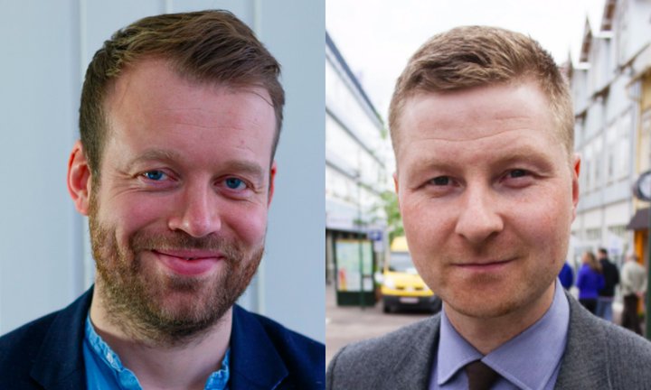 Þórður Snær og Magnús Halldórsson