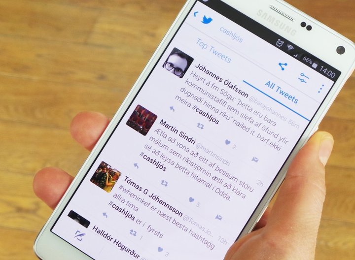 Twitter snýst allt um stuttar færslur og aðalatriði.