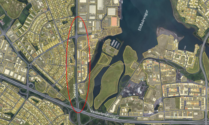 Sæbrautarstokkurinn á að verða um kílómeterslangur.