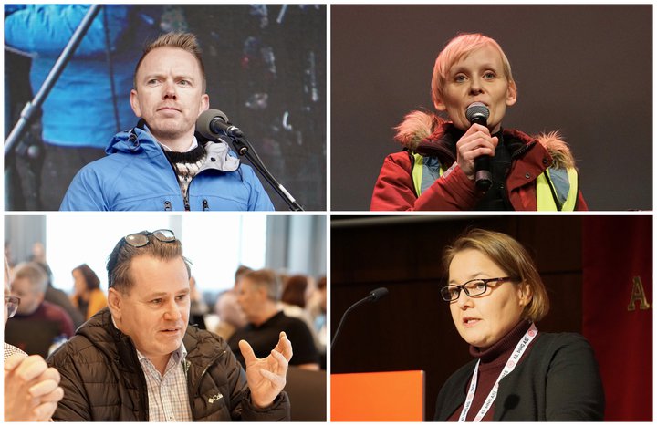 Í könnuninni var spurt hvaða verkalýðsleiðtoga fólk treysti helst til að leiða ASÍ. Auk þessara fjögurra var nafn Kristjáns Þórðar Snæbjarnarsonar á listanum.