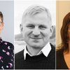 Ingibjörg Þórðardóttir ritari, Óli Halldórsson sveitarstjórnarmaður og Bjarkey Olsen Gunnardóttir þingflokksformaður.