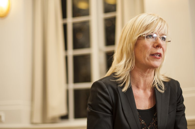 Vigdís Hauksdóttir borgarfulltrúi Miðflokksins. Mynd: Birgir Þór Harðarson