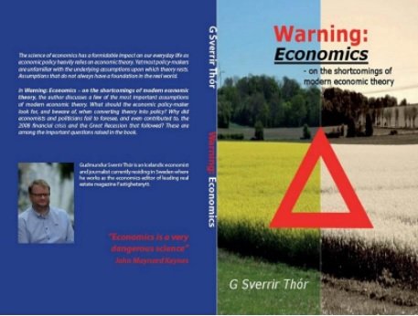 Warning Economics. Svona lítur bókarkápan út.