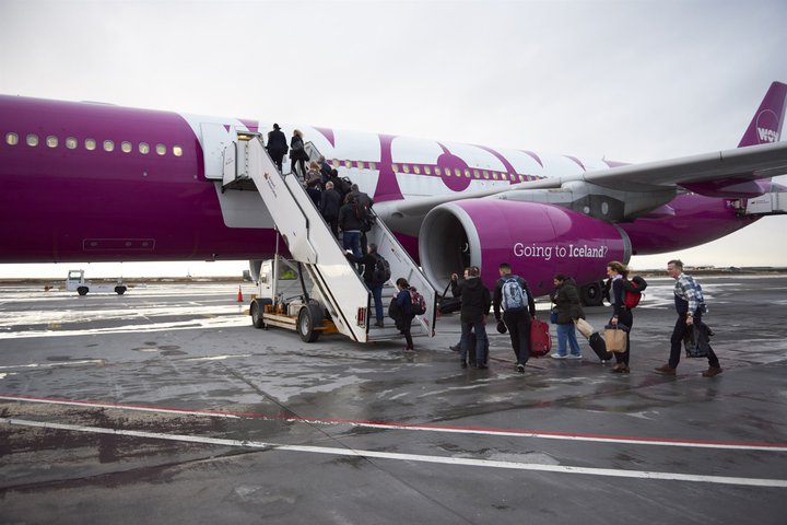 WOW air varð gjaldþrota í lok mars.