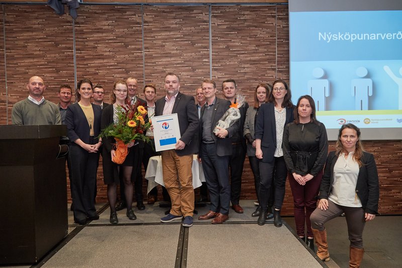 Nýsköpunarverðlaunin afhent Kerecis.